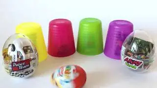 Kinder Surprise | Police Team | ARMY Tank | Маша и Медведь