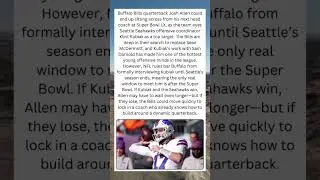 🏈 Josh Allen Could Find His Next Coach at Super Bowl LX