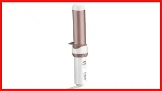Great product -  Conair Double Ceramic Curling Wand, 1 Inch Curling Wand, White / Rose Gold