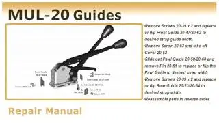 How to change Strap Guides on MUL-20