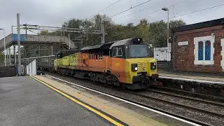 Trains at Longport - 30/10/24