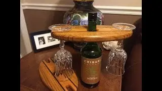 Make a simple wine display