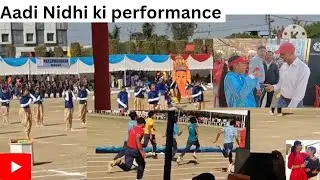 Aadi Nidhi ki performance ☺️ #comedy #familychannel #familyvideo #familyvlog #dailyvideo #familyfun