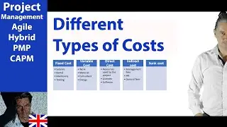 #58 Costs types in Projects ● Costs Management ● PMP CAPM