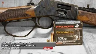 Тест карабина Winchester Defender 125gr 357mag