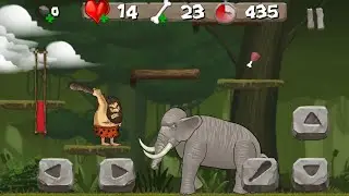 Caveman Chuck Adventure - Bigg Boss Elephant- Android GamePlay FHD. #2