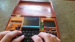 Raspberry Pi powered word processor- 