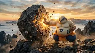 Pokemon In Real Life | NatGeo: Hariyama &ndash; The Mountain Disciple (Reimagined With AI)
