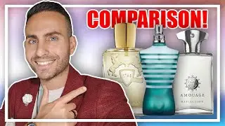 Jean Paul Gaultier Le Male vs. Amouage Reflection Man vs. Parfums de Marly Darley! | WHICH IS BEST?