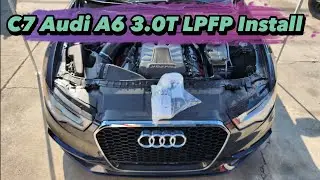 C7 Audi A6 3.0T Low Pressure Fuelpump Install