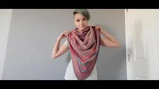 How to Wear a Triangle Scarf CROCHET