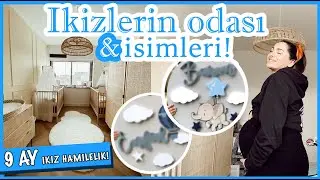 IKIZ BEBEK ODASI TUR! & ISIMLERI | TRENDYOL VS. ALIEXPRESS ALISVERIS! 9 AY HAMILELIK