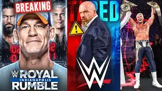 HUGE ANNOUNCEMENT! John Cena ENTERING Royal Rumble MATCH 2025 😱| WWE TAPING More Shows, Cody | WWE