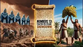 Numbers 13 EXPOSED: The 12 Spies' SECRET Report That Shook Israel! (Faith vs Fear Battle)