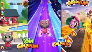 NEW GAME! 🎮🏃💨 Talking Tom Time Rush (Official Launch Trailer) Android iOS Game 🎮🎯