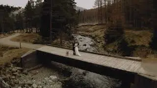 Beautiful Corrie Fee elopement Wedding Film | Cinemate Wedding Films Scotland