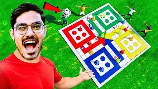 ₹100000 Biggest Ludo Challenge Ever🔥   हमने बना दिया सबसे बड़ा लूडो   Real Life Ludo