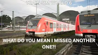 Train Sim World 6 - Frankfurt S Bahn - DB 430 - 12 cars of red!