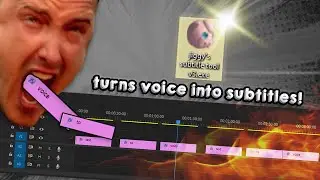 THIS TOOL TURNS VOICES INTO SUBTITLES | Jiggy's Subtitle Tool V3