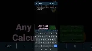 Any Root Calculator using Python | Master Python 