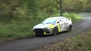 K. Brzozowski/A. Szadejko  (Evo X) - 3. Rajd Wilka (23.10.2022)