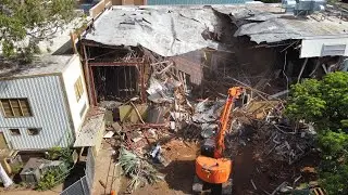 2022 Demolition of Fort Ruger Theatre
