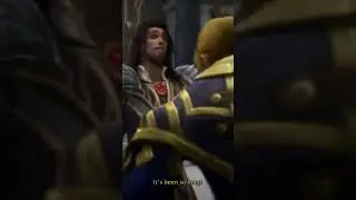 Anduin Punches Wrathion at their reunion