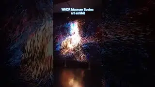 WNDR Museum Boston Art Exhibit #art #boston #wndr #abstract