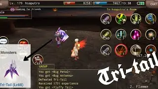 Iruna Online : Find Tri-tail (Rare Mob)