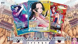 Testing OP14 UY Boa Hancock with @Marinefordtcg !!!
