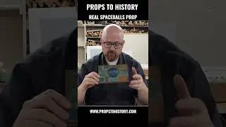 REAL SPACEBALLS PROP!! #movie #moviememorabilia #history #movieprops #spaceballs