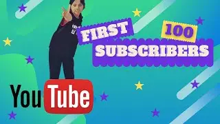 100 subscribers Celebration on YOUTUBE! Thank you!!😇😀