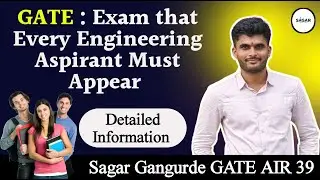 GATE Exam Guide for Beginners | Strategy + Career Opportunities for Engineering Students | AIR 39