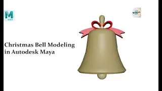 &ldquo;Autodesk Maya Christmas Bell Model | Holiday 3D Design&rdquo;