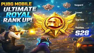 PUBG Mobile / BGMI Ultimate Royal Rank Push S28 🔥 Road to Legend 👑 |Voice Chat 🎙️ (Portrait)