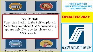 How to convert Self-employed/Employed to Voluntary Member in SSS (error in filing mat 1 in SSS)