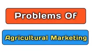 Problems Of Agricultural Marketing | TYBCOM 5TH SEM |
