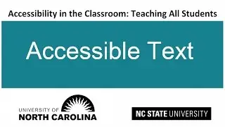 Accessible Text