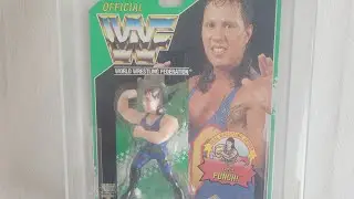 Weekly Wrestling Figure (WWF) 123 Kid Hasbro Green Card Series 11 Graded AFA 85+ 💎 My Crown Jewel💎