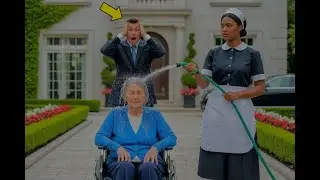 I'LL WASH YOUR MOM AND SHE'LL WALK. AND THE MILLIONAIRE THOUGHT IT WAS A JOKE, BUT FROZE WHEN HE SAW