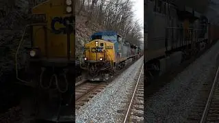 Old YN2 CSX Engine still Working Hard! #train #shorts