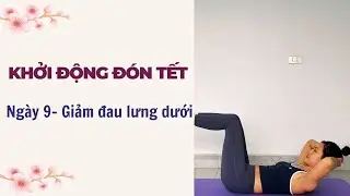 DAY 9 - GIẢM ĐAU LƯNG DƯỚI SAU MỘT NG&Agrave;Y L&Agrave;M VIỆC