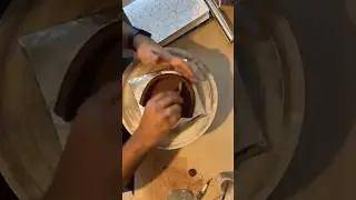 Black Clay | Dreaming | Hand-built                #abstract #artist #clay #ytart #youtubeshorts