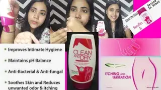 CLEAN AND DRY FEMININE INTIMATE WASH PREVENTS RASHES, DARKNINH,ITCHING & IRRIRATION