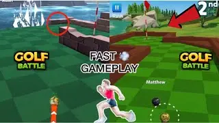 GOLF BATTLE FAST EPIC CRAZY RUSH MODE GAMEPLAY THAT WILL SHOCK YOU/KING CAP GAMING
