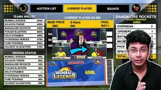 After 7 Years I Played Real Cricket™ 17 Auction Mode || OctaL