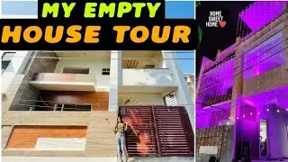 My Dream Empty HOUSE TOUR ❤️ My Own House at age of 23 😍