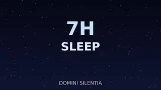 7-h Deep Sleep Affirmations &ndash; Subconscious Night Purification | Domini Silentia