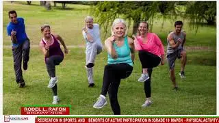 GRADE 10  MAPEH - PHYSICAL ACTIVITY AND PHYSICAL FITNESS, ACTIVE RECREATION IN SPORTS, AND    BENEF