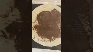 Best breakfast tortilla banana Nutella